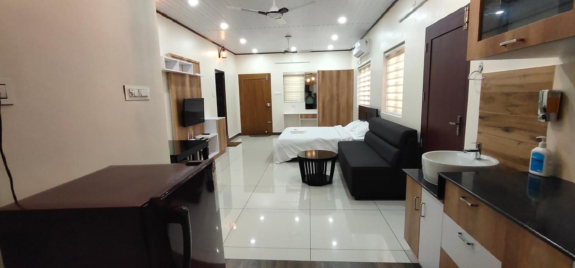 Cliff Way Apartments Varkala Rum bild
